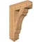 Ekena Millwork Olympic Arts & Crafts Smooth Bracket, Western Red Cedar, 5 1/2"W x 22"D x 30"H BKT06X22X30OLY03SWR - alternate 1